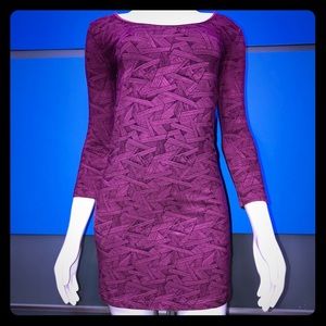 DC ⭐️ • Purple Geo. Print Minidress / size (XS)